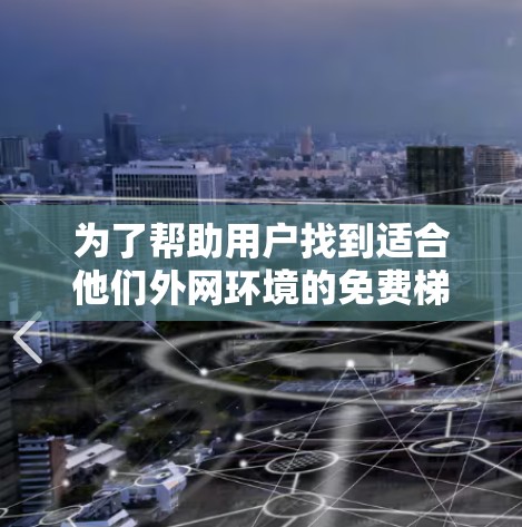 为了帮助用户找到适合他们外网环境的免费梯子软件，以下是一个总结和扩展的推荐，包括主要特点和适用用户群体