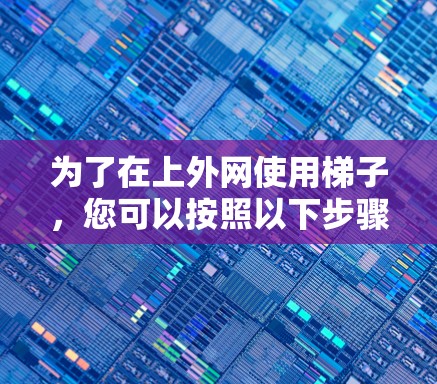 为了在上外网使用梯子，您可以按照以下步骤进行操作