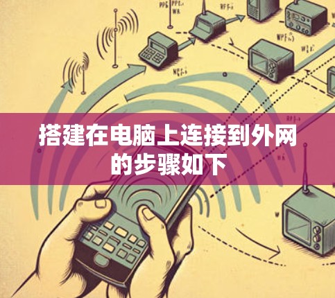 搭建在电脑上连接到外网的步骤如下