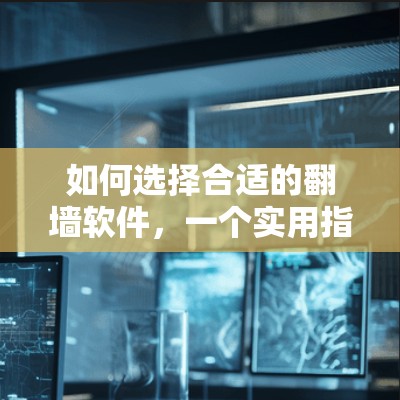 如何选择合适的翻墙软件，一个实用指南