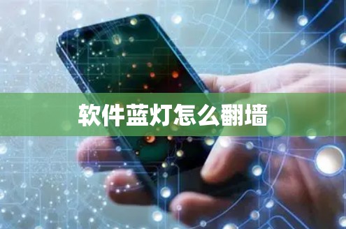 软件蓝灯怎么翻墙