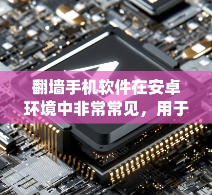 翻墙手机软件在安卓环境中非常常见，用于在没有手机的情况下访问互联网、下载文件或使用网络功能。以下是一些 commonly used 安卓翻墙软件，以及它们的功能和使用建议