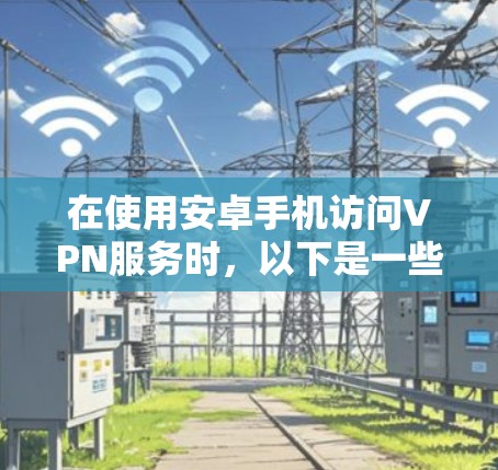 在使用安卓手机访问VPN服务时，以下是一些关键信息和步骤