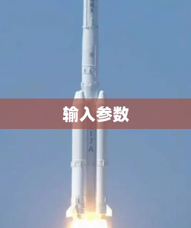 输入参数